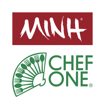 Asian brand logos: Minh and Chef One