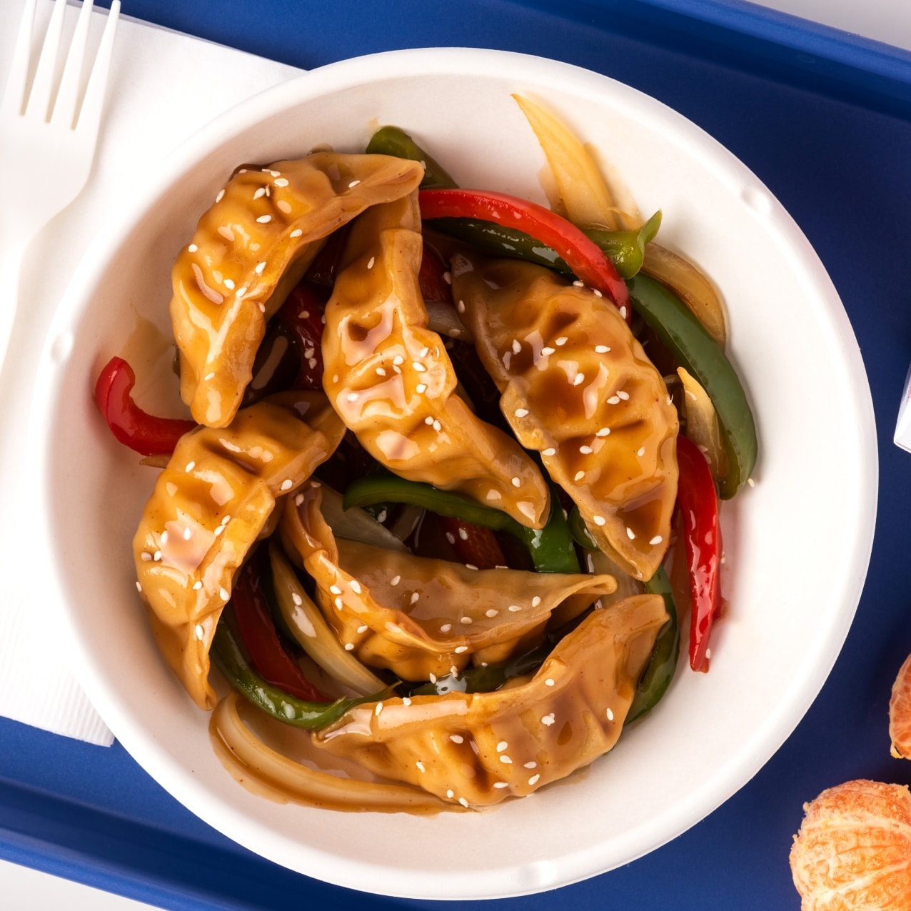 dumplings in a bowl