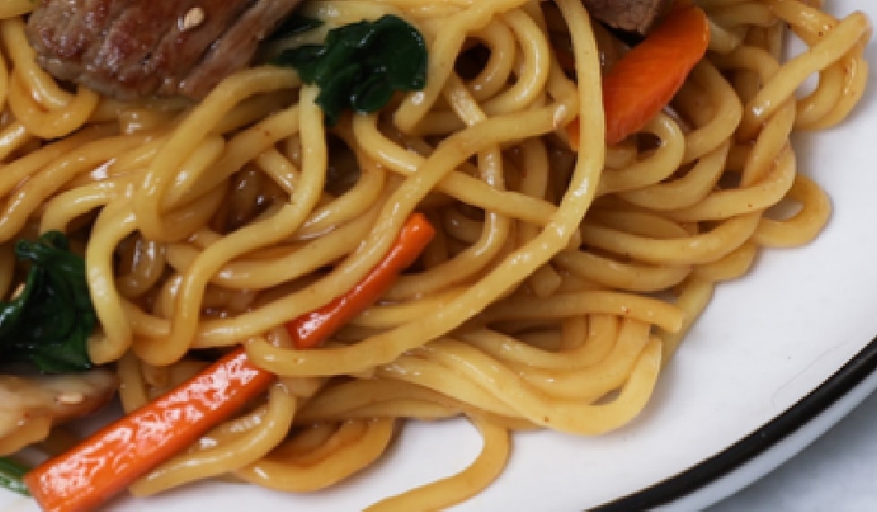 Twin Marquis Korean BBQ noodles recipe