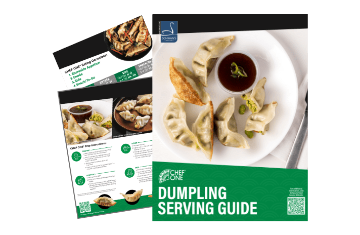 Cover of dumpling serving guide