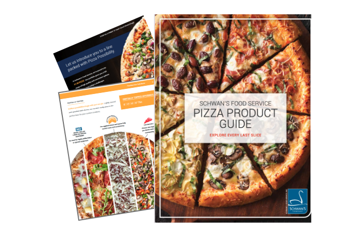 Cover of pizza product guide