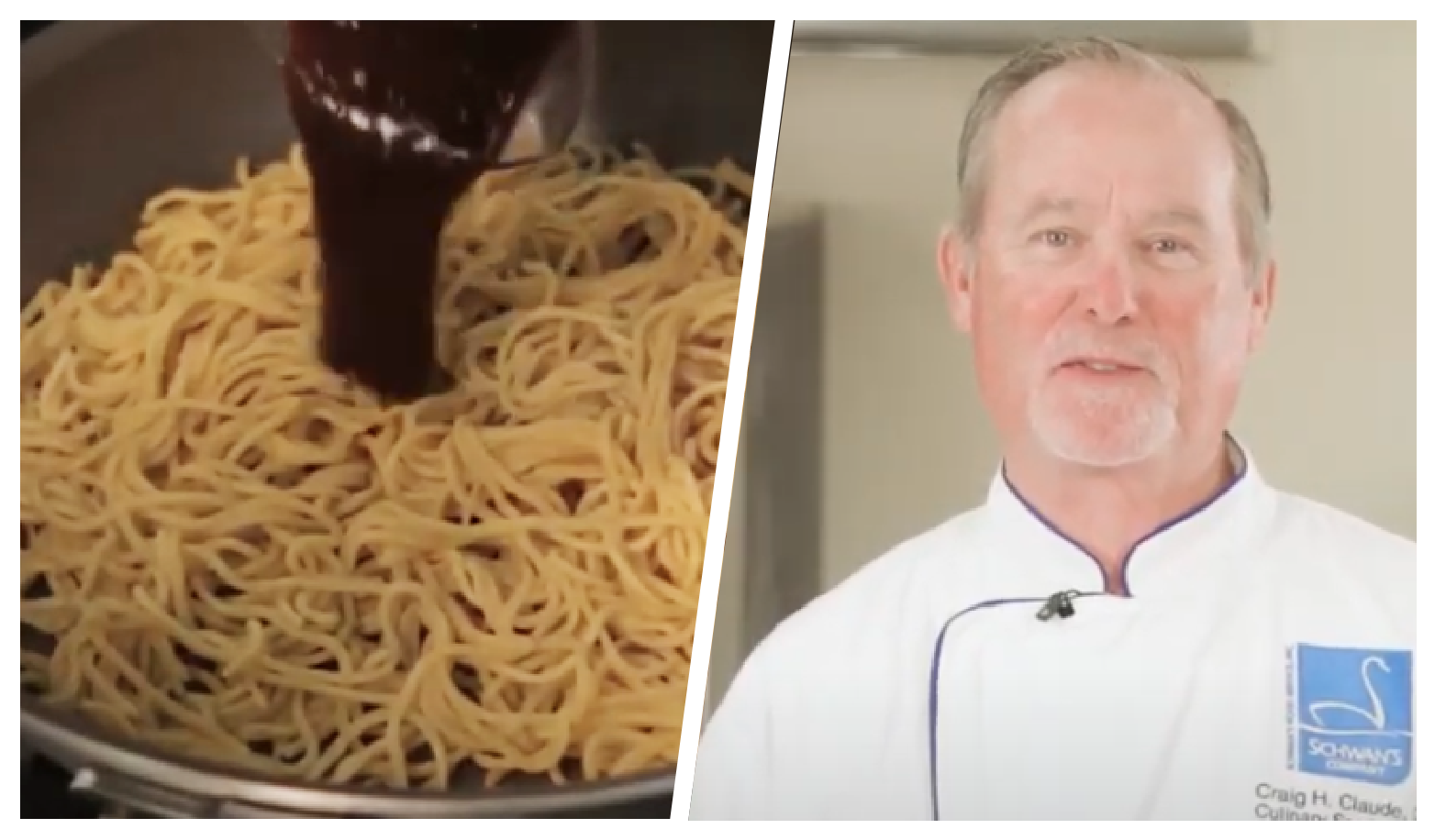 Preparing Yakisoba Noodles