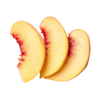 1 fruit, peach slices