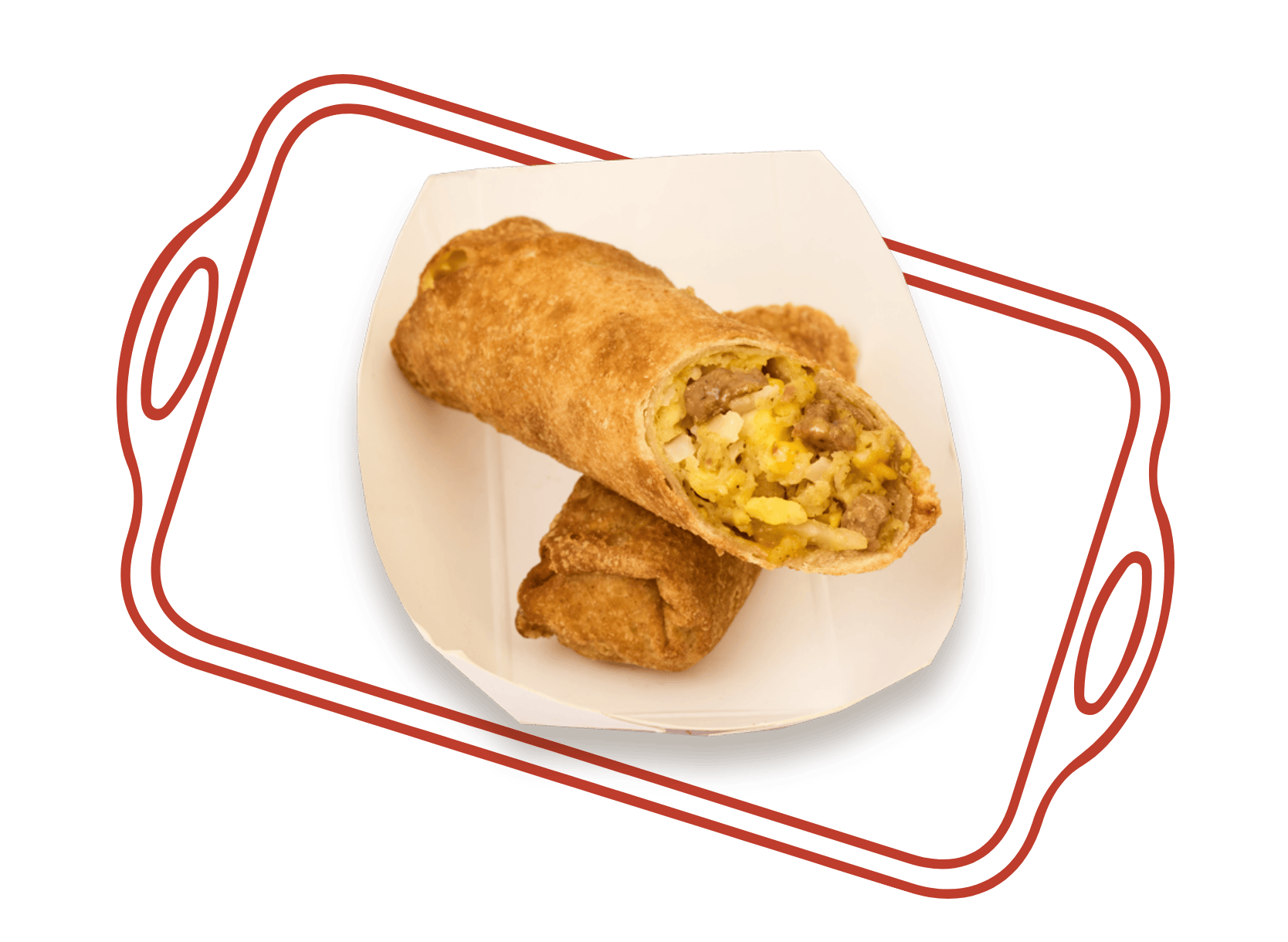 breakfast egg rolls