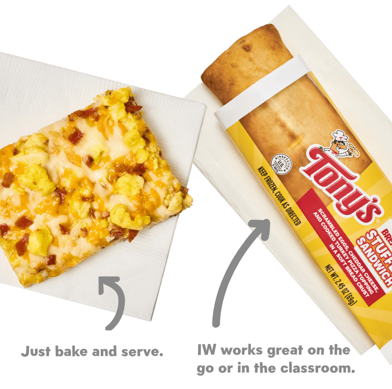 Bullet points: Just bake a serve. IW works great on the go or in the classroom.