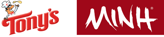 TONY'S® and MINH® brand logos