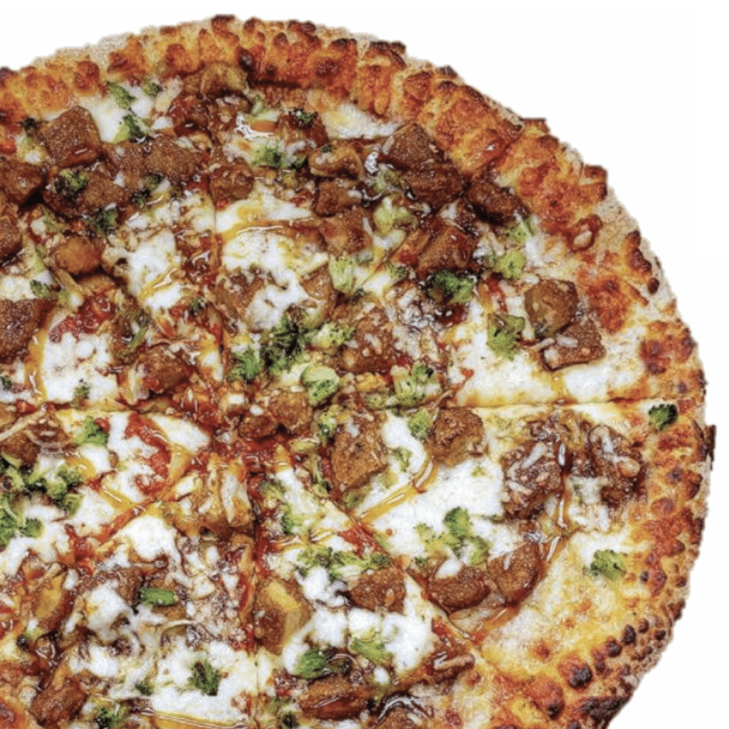 Asian Orange Chicken Pizza