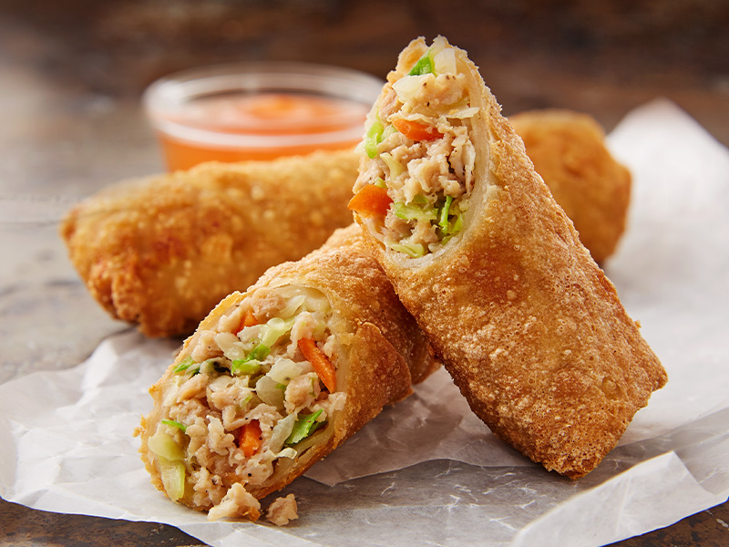 Minh Pork and Vegetable Egg Roll