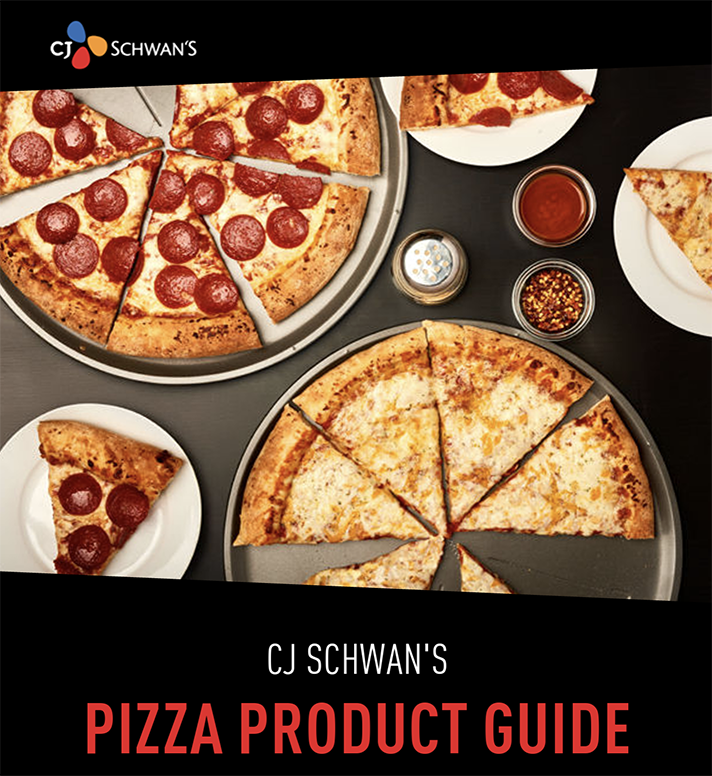 Cover of pizza product guide